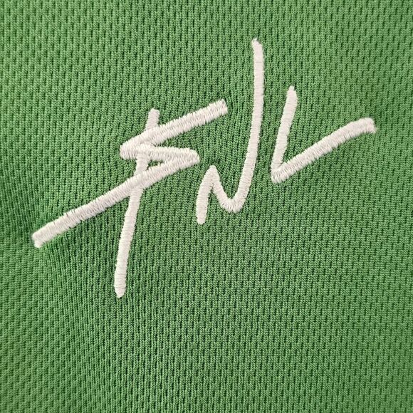 Alo Yoga Fresh N Livin Green Half-Zip Hoodie Sz M Lightweight Activewear - Picture 6 of 14